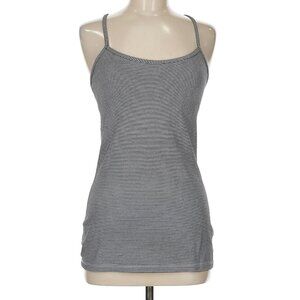 Lululemon Striped Power Y Tank — Y2K Criss-Cross Back Athletic Top